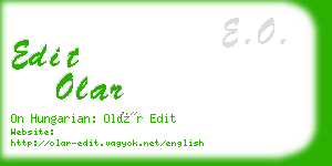 edit olar business card